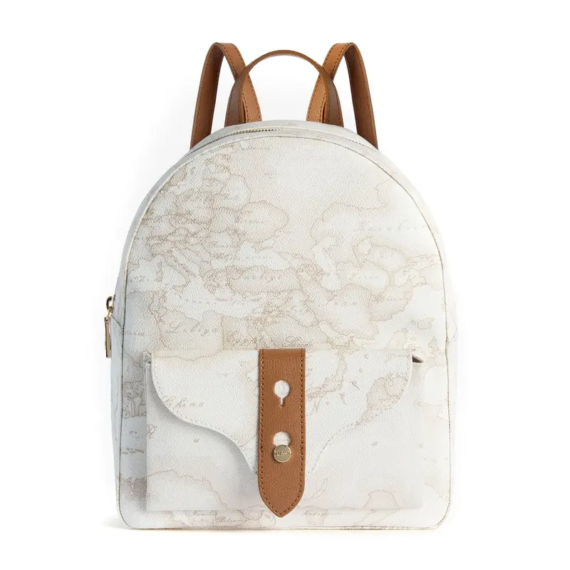 Alviero Martini 1A Classe Escape Geo Zaino LE64 W616 900 Bianco