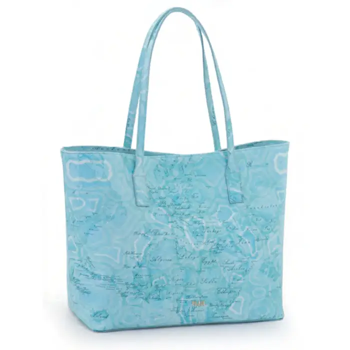 Alviero Martini 1A Classe Pacific Geo Shopping LF31 9941 163 Turchese