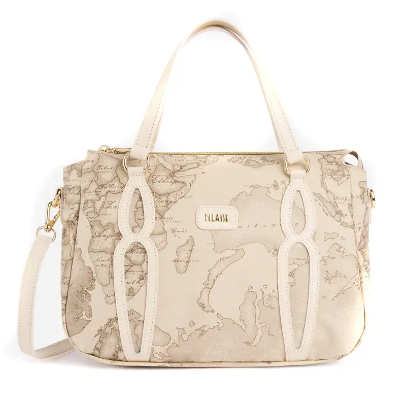 Alviero Martini 1A Classe Soft Petals Borsa a mano e tracolla LE57 9427 937 Raphia