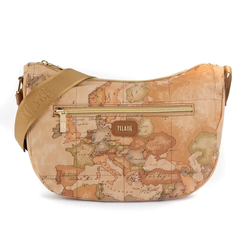 Alviero Martini 1A Classe Soft Petals borsa a tracolla LE55 S578 970 Tabacco