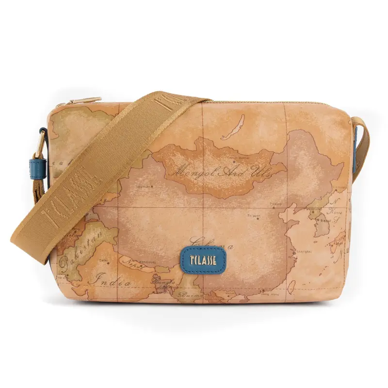Alviero Martini 1A Classe Soft Petals borsa a tracolla LE56 S578 136 Blu Pacifico