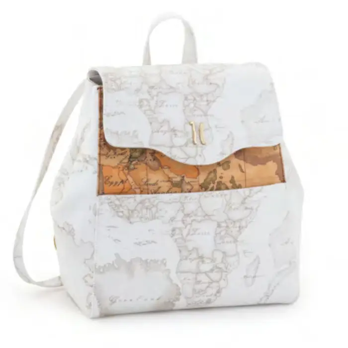 Alviero Martini 1A Classe White Geo Mix Zaino LF64 MIXG 900