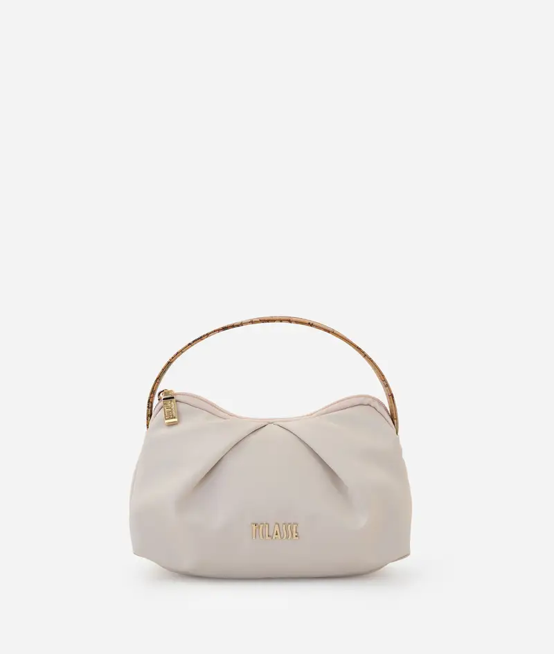 Alviero Martini Beauty case con manichetto in nylon Sabbia