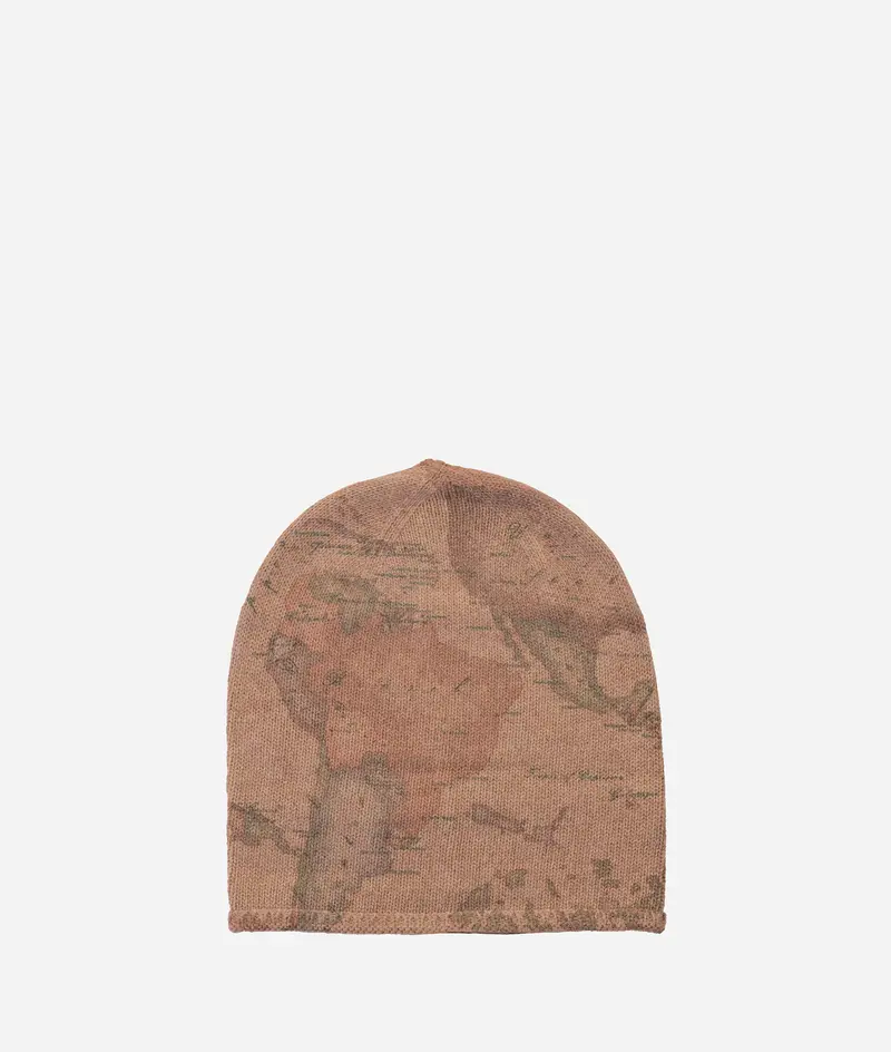 Alviero Martini Berretto in misto cashmere Geo Classic