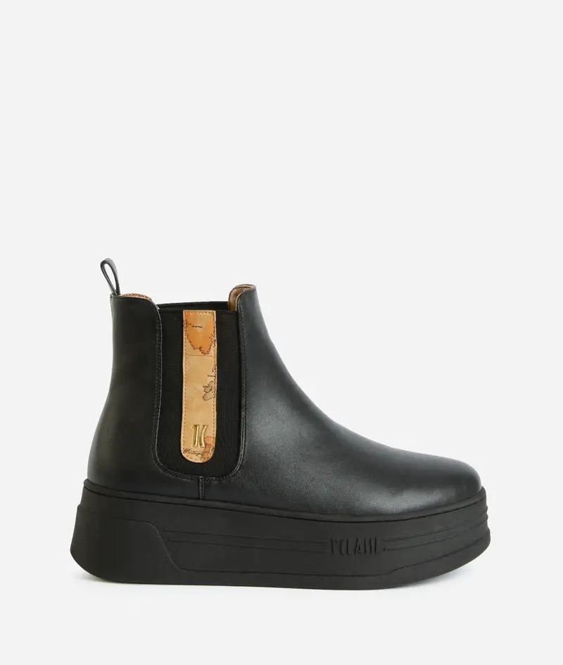 Alviero Martini Geo Elevate beatles in eco nappa Neri