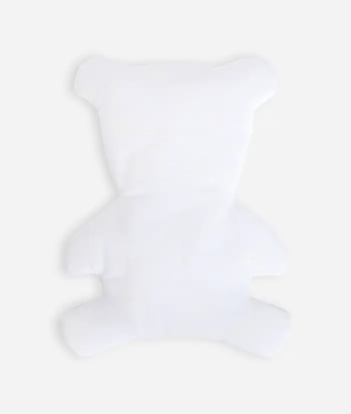 Geo Filetto teddy bear comforter White