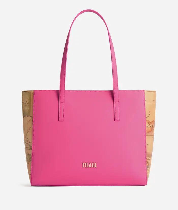 Alviero Martini Geo Harmonia borsa shopping Ciclamino