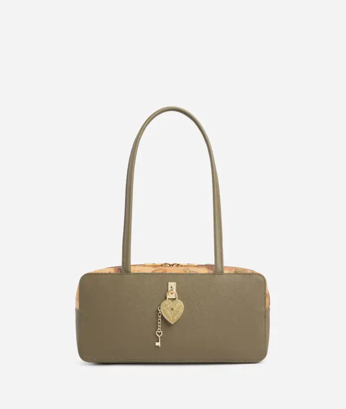 Alviero Martini Love Charm Bag borsa sottospalla Verde Oliva