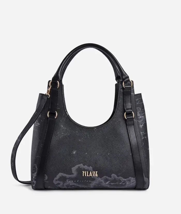 Alviero Martini Nightfall Geo borsa sottospalla Nera