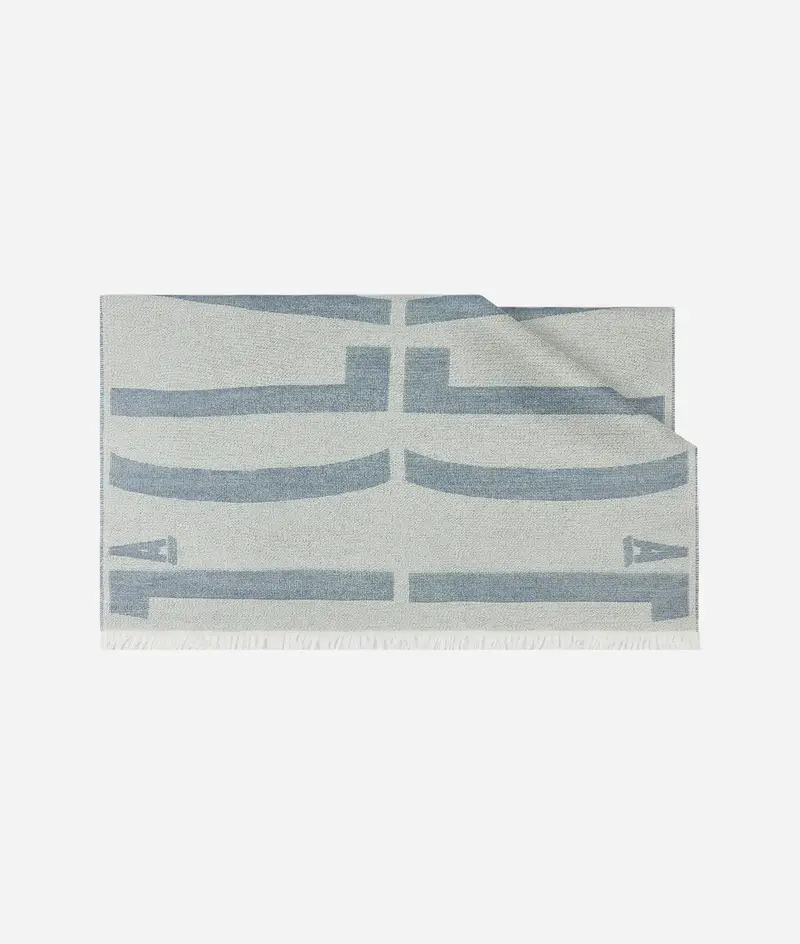 Alviero Martini Stola Logo specchiato Lurex 80x180 Pervinca