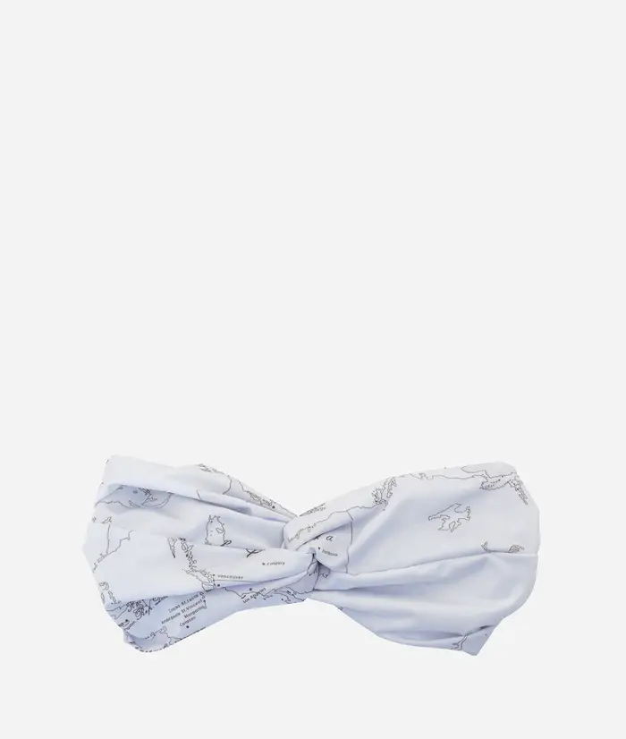 White Geo Mix fascia per capelli Bianca