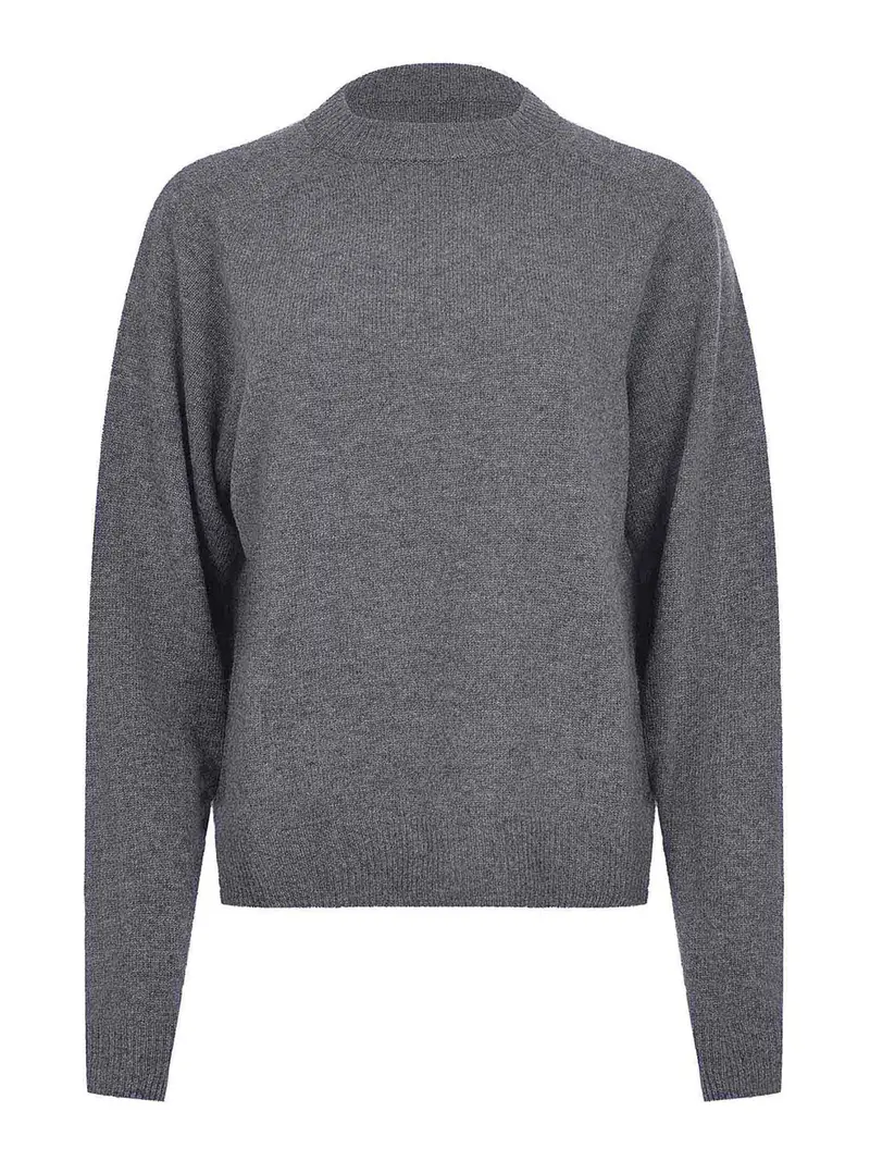 Alysi Maglia Realizzata In Misto Cashmere Grigio