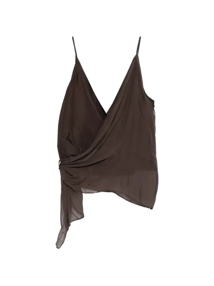 Alysi Top MARRONE