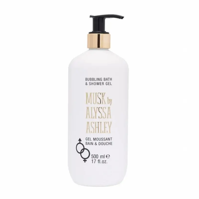 Alyssa ashley Musk Bath & Shower Gel With Pump 500ML