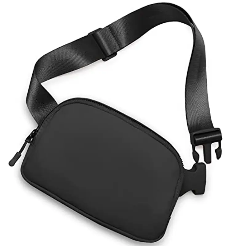 Amazerbst Belt Bag, Fanny Pack, Everywhere Belt Bag, 40 Inch Adjustable Strap, Belt Bag for Women and Men, Waterproof