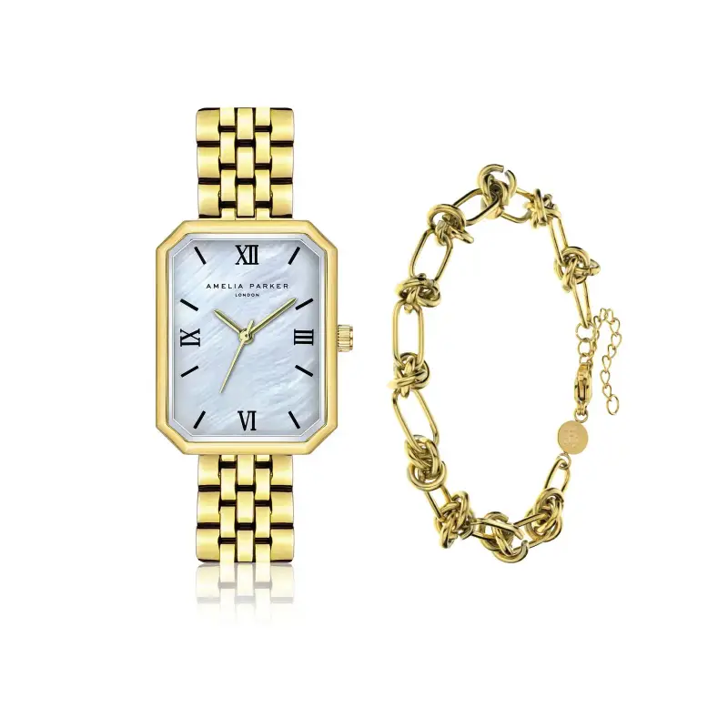 Amelia Parker Orologio con bracciale da donna Bali Sands Link