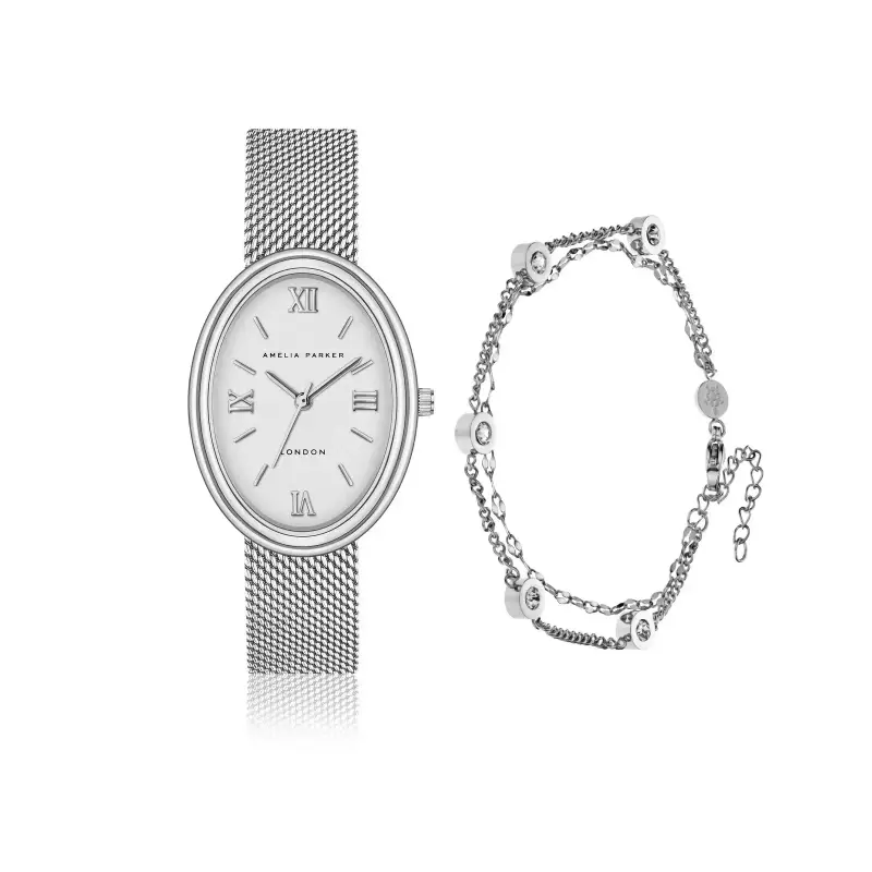 Amelia Parker Orologio con bracciale da donna Soraya Mesh