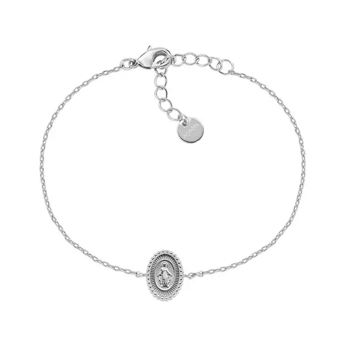AMEN Bracciale In Ottone Con Miracolosa