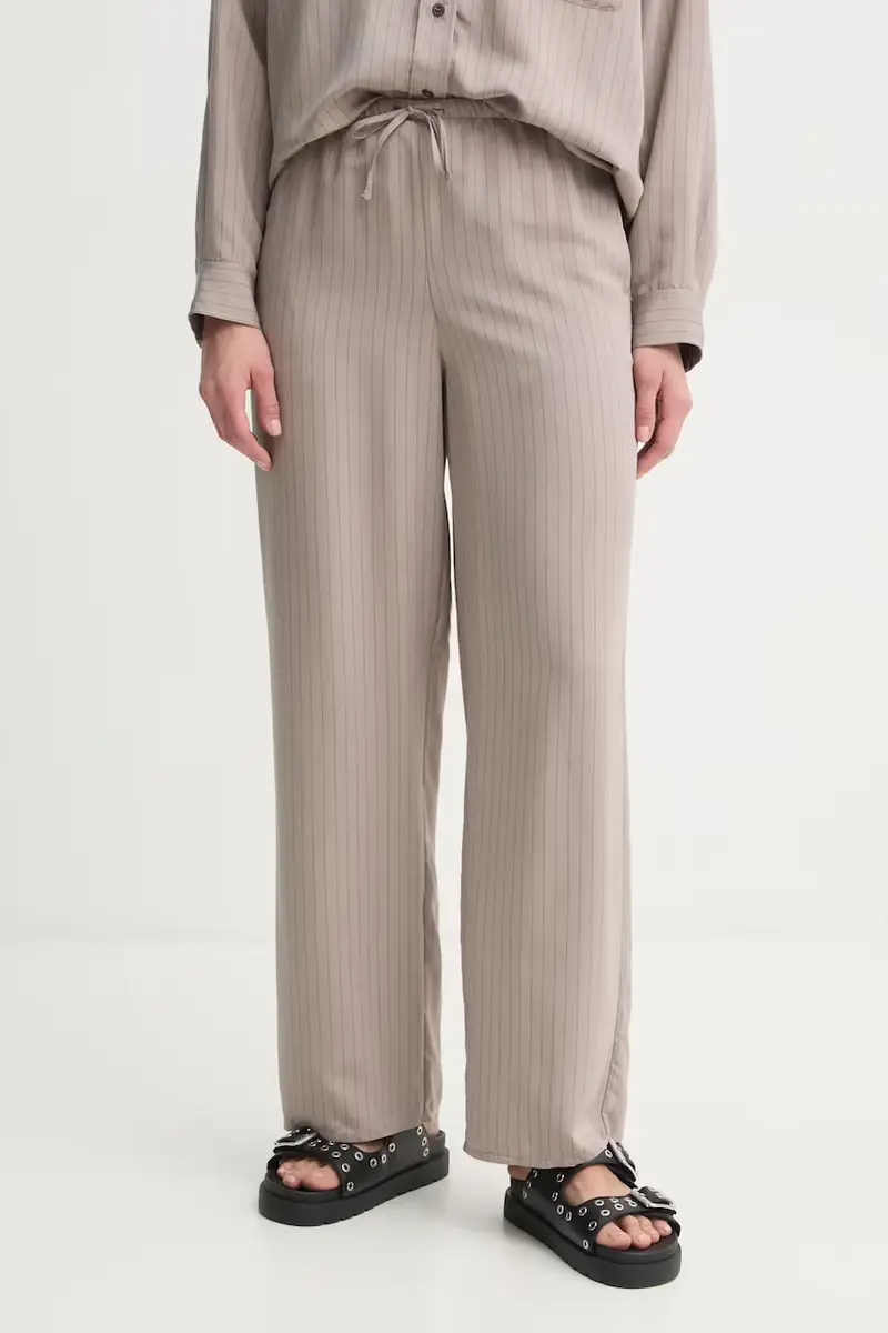 American vintage pantaloni donna colore beige OKY10AE25