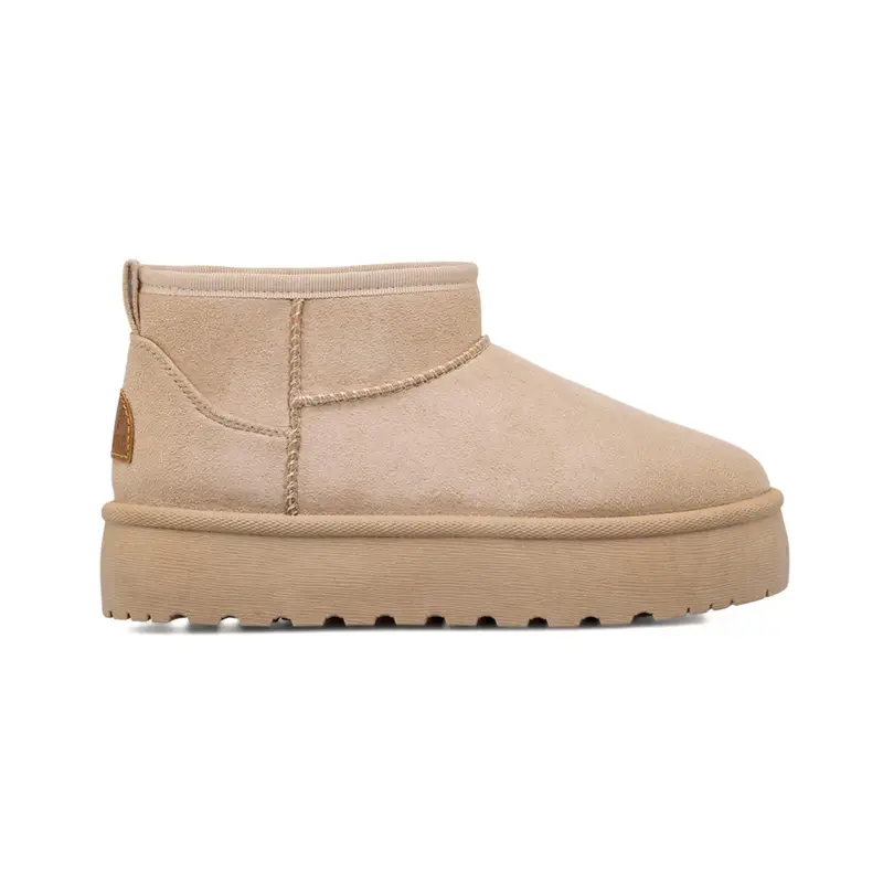 AMERICANINO Stivaletti bassi Donna Beige 3399256