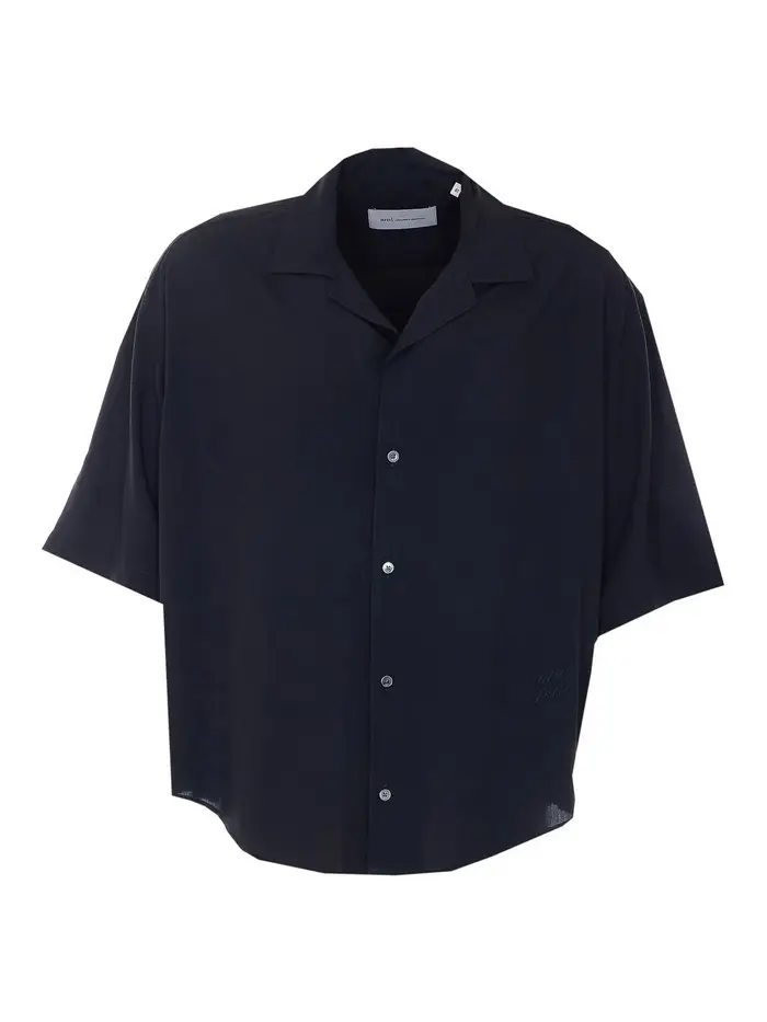 Ami Paris Camicia a maniche corte Nero