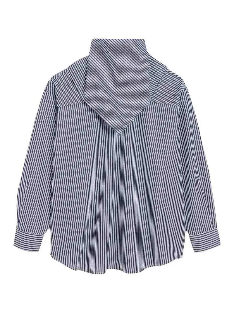 Ami Paris Camicia in cotone Bandana Blu