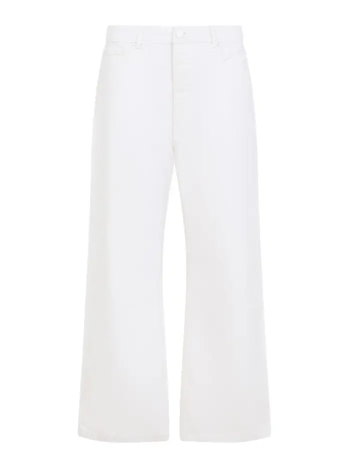 Ami Paris Jeans dalla vestibilitÃ ampia Bianco