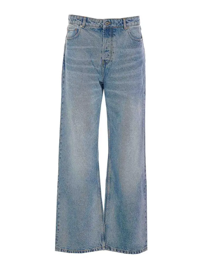 Ami Paris Jeans in forma libera Blu