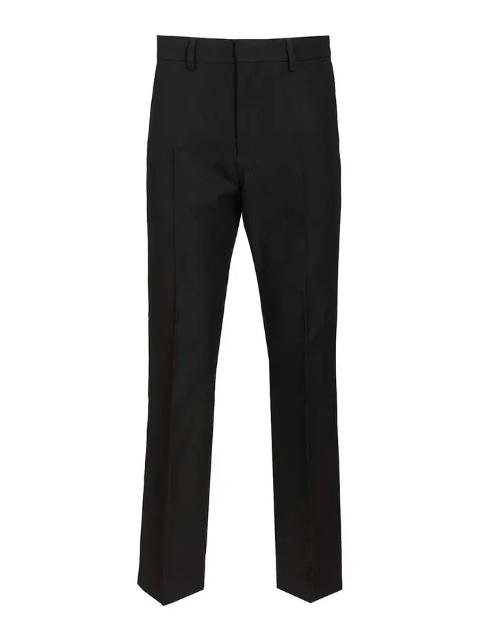 Ami Paris Pantaloni a gamba dritta Nero