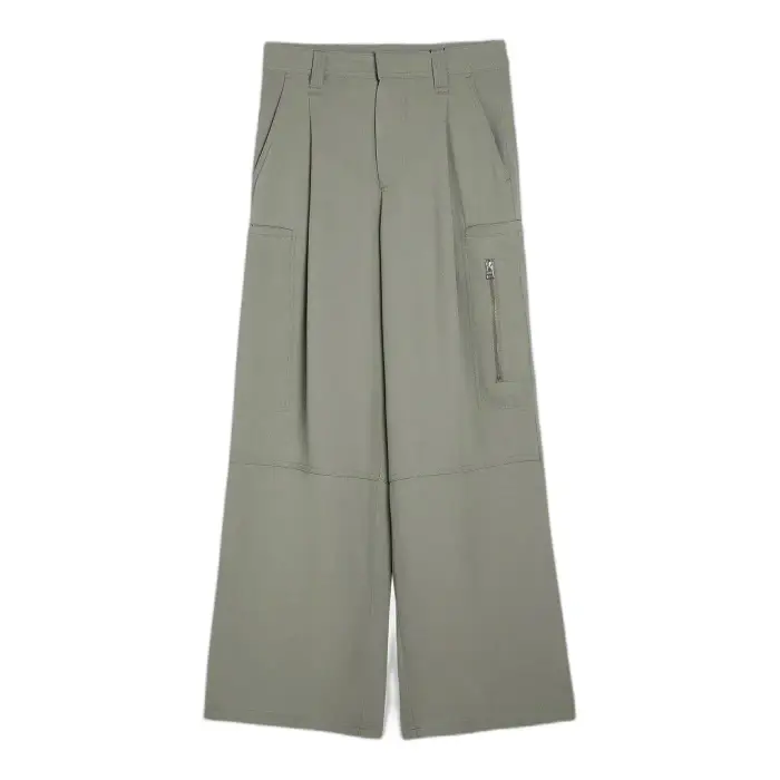 Ami Paris Pantaloni cargo da donna Vert