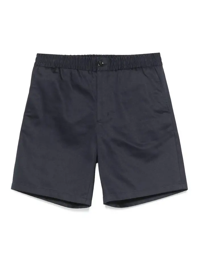 Ami Paris Shorts di cotone Blu