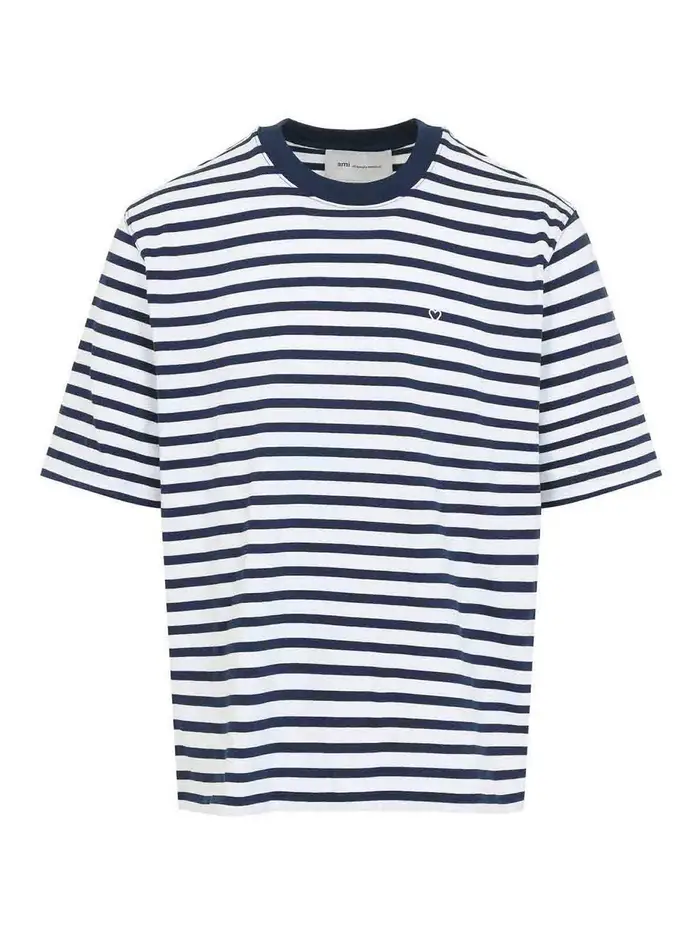 T-shirt dal taglio squadrato MariniÃ¨re Bianco