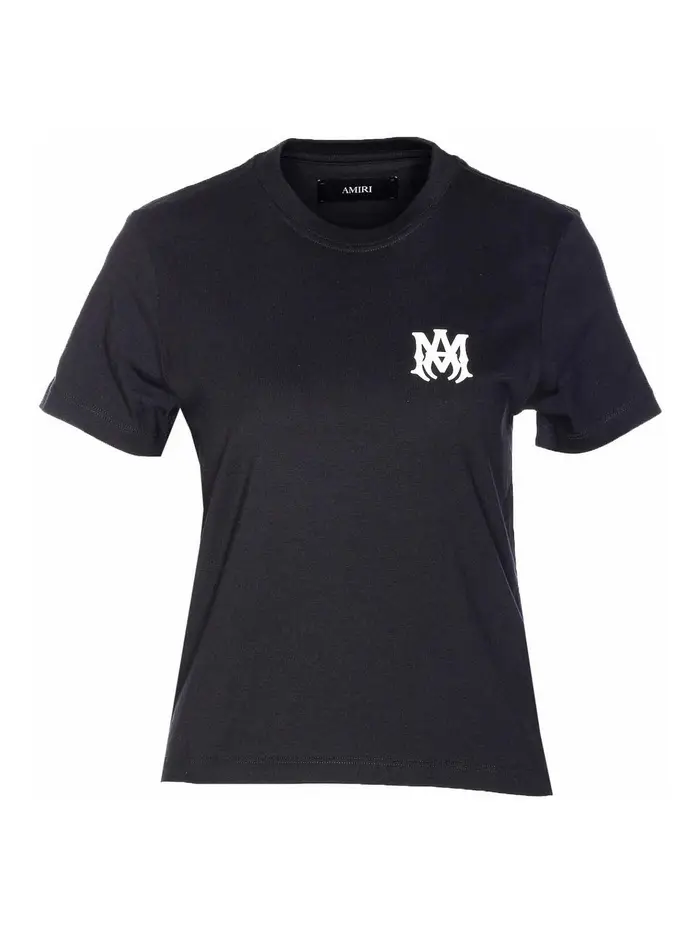 Amiri Black Ma Core Logo T-Shirt Nero