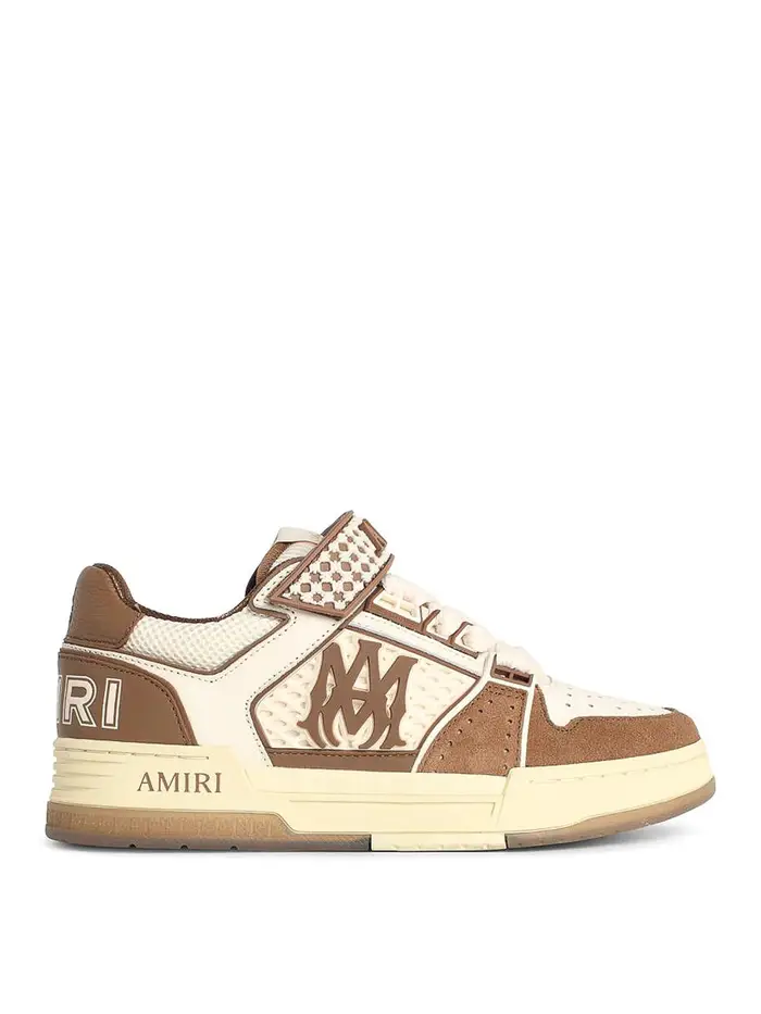 Amiri Ma Skyline Scneaker in pelle marrone