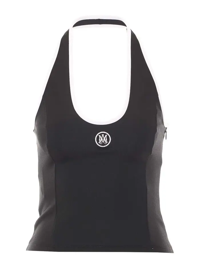 Amiri Ma top all americana Nero