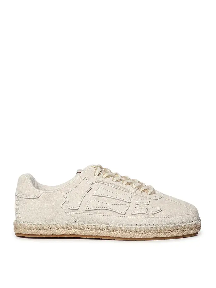 Amiri Scneaker con ossa del Pacifico Bianco