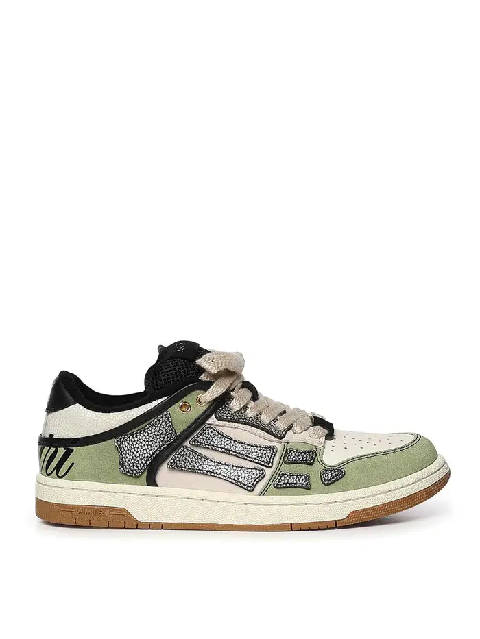 Amiri Sneaker in pelle Verde