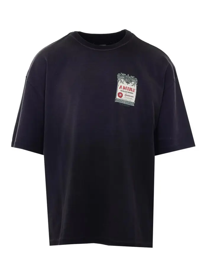 T-shirt nera Nero