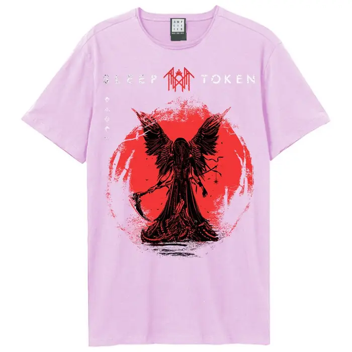 T-shirt Amplificata Unisex Adulto Take Me Back To Eden Sleep Token 3XL rosa