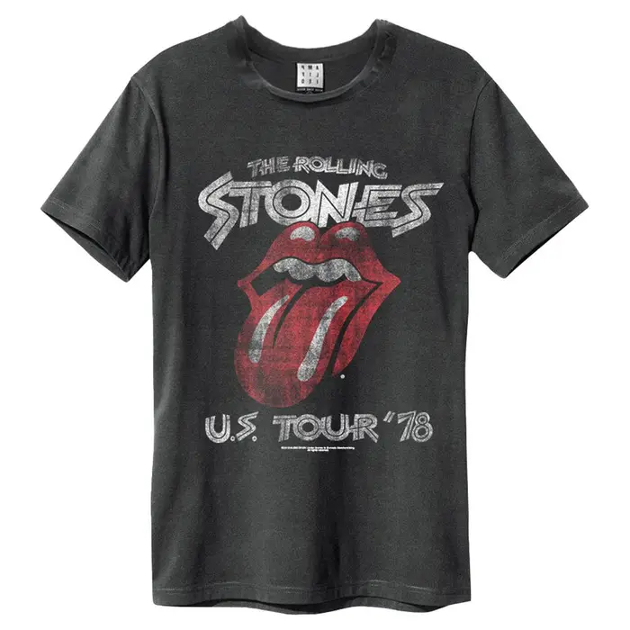 T-shirt Amplified Unisex adulto US Tour 78 The Rolling Stones 3XL
