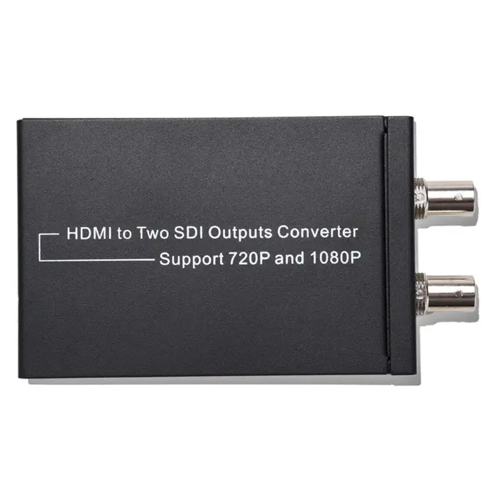 Andoer NK-M009 Adattatore convertitore audio HDMI a due SDI Supporta spina UE 720P/1080P US Plug