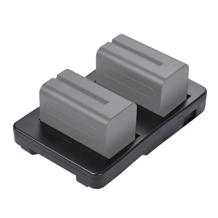 Andoer Piastra adattatore convertitore batteria F2-BP NP-F per batteria V-Mount adatta F970 F750 F550 per Canon 5D2 5D3