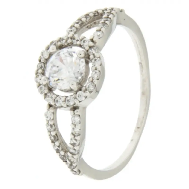 Gioielleria Lucchese Oro Anello Donna Oro Bianco GL100902