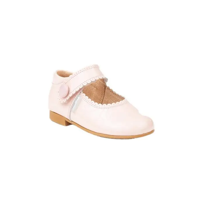 Ballerine bambina Angelitos 1502 MERCEDITAS CHAROL CON VELCRO Rosa