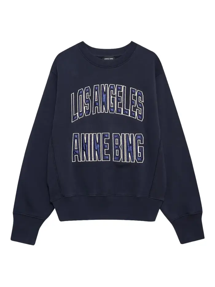 Anine Bing Felpa Los Angeles BLU