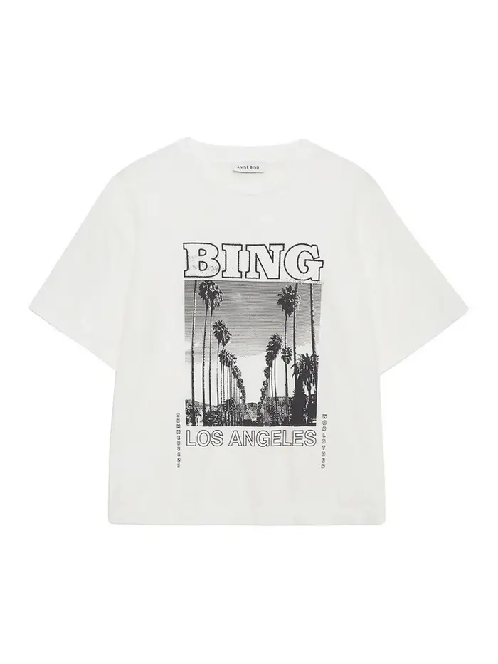 Anine Bing T-shirt Bianco