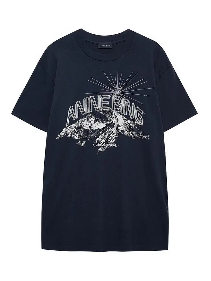 Anine Bing T-shirt Blu