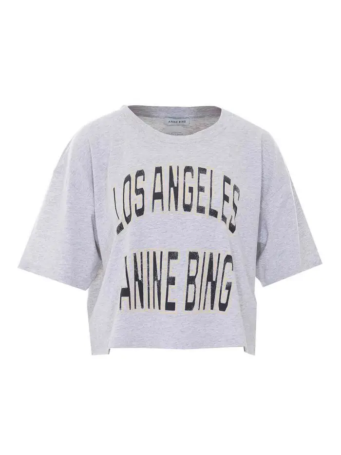 Anine Bing T-shirt grigia Grigio