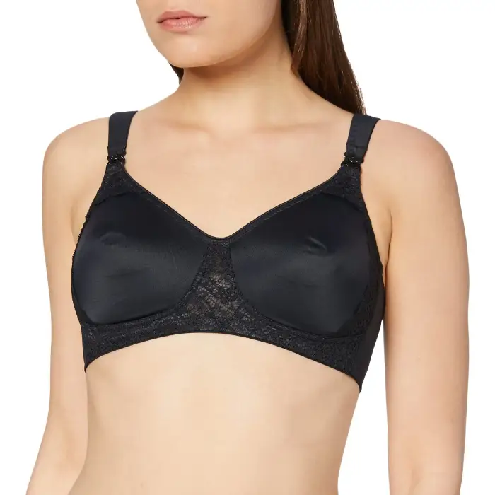 Anita Reggiseno da allattamento da donna basic Noir