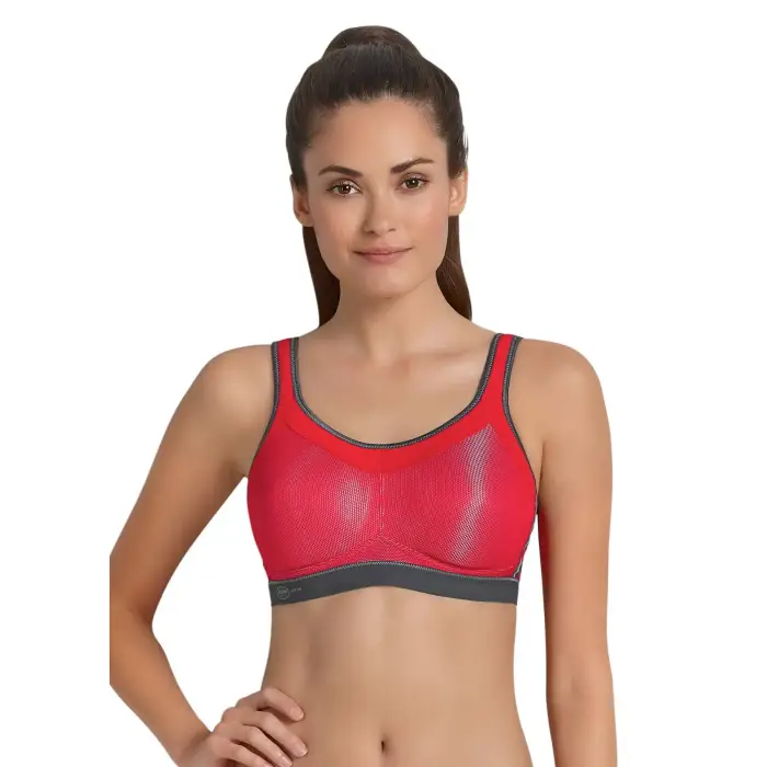 Anita Reggiseno sportivo da donna momentum Rouge